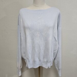 COS Boatneck Knit Tie Dye Sweater Size Medium
